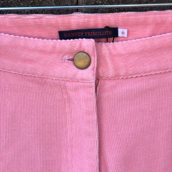 Harvey Faircloth Pink Corduroy Pants - Picture 2 of 5